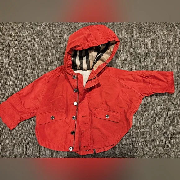 Burberry Jackets Coats Burberry Kids Poncho Raincoat Poshmark